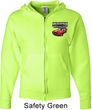 Dodge American Made Muscle Pocket Print Mens Full Zip Hoodie