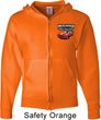 Dodge American Made Muscle Pocket Print Mens Full Zip Hoodie