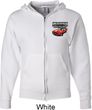 Dodge American Made Muscle Pocket Print Mens Full Zip Hoodie