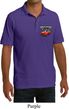 Dodge American Made Muscle Pocket Print Mens Pique Polo Shirt