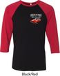 Dodge American Made Muscle Pocket Print Mens Raglan Shirt