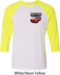 Dodge American Made Muscle Pocket Print Mens Raglan Shirt