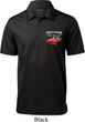Dodge American Made Muscle Pocket Print Mens Textured Polo Shirt