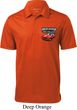Dodge American Made Muscle Pocket Print Mens Textured Polo Shirt
