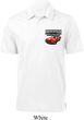 Dodge American Made Muscle Pocket Print Mens Textured Polo Shirt