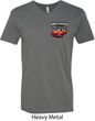Dodge American Made Muscle Pocket Print Mens V-Neck Shirt