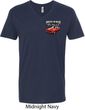 Dodge American Made Muscle Pocket Print Mens V-Neck Shirt