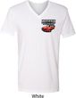 Dodge American Made Muscle Pocket Print Mens V-Neck Shirt