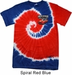Dodge American Made Muscle Pocket Print Patriotic Tie Dye Shirt