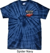 Dodge American Made Muscle Pocket Print Spider Tie Dye Shirt