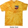 Dodge American Made Muscle Pocket Print Spider Tie Dye Shirt