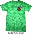 Dodge American Made Muscle Pocket Print Spider Tie Dye Shirt