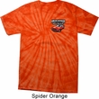 Dodge American Made Muscle Pocket Print Spider Tie Dye Shirt