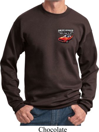 Dodge American Made Muscle Pocket Print Sweat Shirt