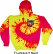 Dodge American Made Muscle Pocket Print Tie Dye Hoody