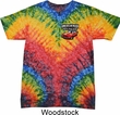 Dodge American Made Muscle Pocket Print Tie Dye Shirt