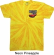 Dodge American Made Muscle Pocket Print Twist Tie Dye Shirt