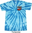 Dodge American Made Muscle Pocket Print Twist Tie Dye Shirt