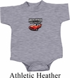 Dodge American Made Muscle Small Print Baby Onesie