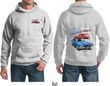 Dodge American Muscle Blue and Red (Front & Back) Hoodie