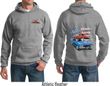 Dodge American Muscle Blue and Red (Front & Back) Hoodie