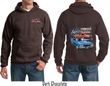 Dodge American Muscle Blue and Red (Front & Back) Hoodie