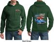 Dodge American Muscle Blue and Red (Front & Back) Hoodie