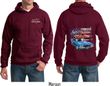 Dodge American Muscle Blue and Red (Front & Back) Hoodie