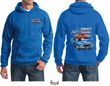 Dodge American Muscle Blue and Red (Front & Back) Hoodie