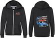 Dodge American Muscle Blue and Red (Front & Back) Ladies Full Zip