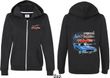 Dodge American Muscle Blue and Red (Front & Back) Ladies Full Zip