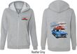 Dodge American Muscle Blue and Red (Front & Back) Ladies Full Zip