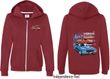 Dodge American Muscle Blue and Red (Front & Back) Ladies Full Zip