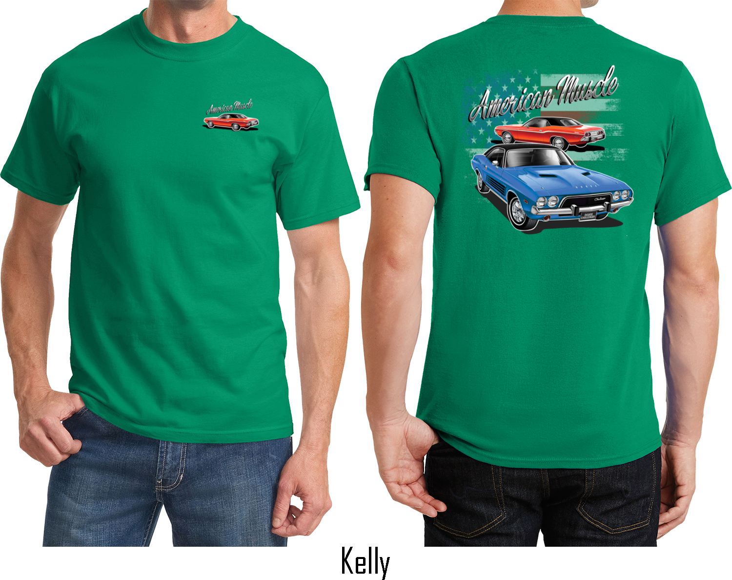 Camiseta Dodge Hemi Charger Challenger Mopar Ram American Muscle US-Car