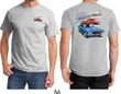 Dodge American Muscle Blue and Red (Front & Back) T-shirt