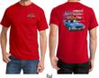 Dodge American Muscle Blue and Red (Front & Back) T-shirt