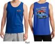 Dodge American Muscle Blue and Red (Front & Back) Tank Top