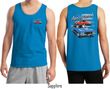 Dodge American Muscle Blue and Red (Front & Back) Tank Top