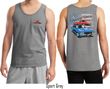 Dodge American Muscle Blue and Red (Front & Back) Tank Top