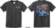 Dodge American Muscle Blue and Red (Front & Back) Youth T-shirt