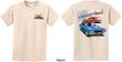 Dodge American Muscle Blue and Red (Front & Back) Youth T-shirt