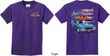 Dodge American Muscle Blue and Red (Front & Back) Youth T-shirt