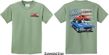 Dodge American Muscle Blue and Red (Front & Back) Youth T-shirt