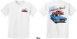 Dodge American Muscle Blue and Red (Front & Back) Youth T-shirt