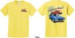 Dodge American Muscle Blue and Red (Front & Back) Youth T-shirt