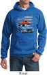 Dodge American Muscle Blue and Red Hoodie