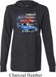 Dodge American Muscle Blue and Red Lightweight Hoodie Tee