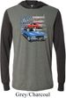 Dodge American Muscle Blue and Red Lightweight Hoodie Tee