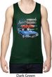 Dodge American Muscle Blue and Red Mens Moisture Wicking Tanktop