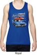 Dodge American Muscle Blue and Red Mens Moisture Wicking Tanktop